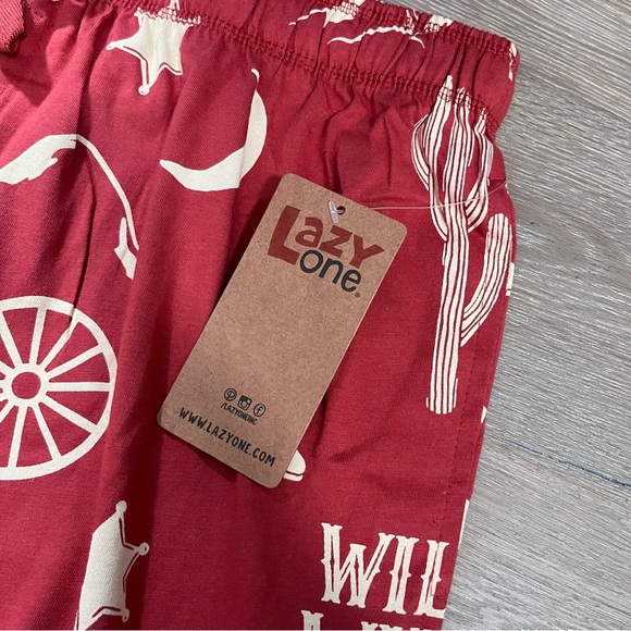 Lazy One Wild Wild Rest Men's Orange PJ Pants Lounge Sleep Pajama Bottoms L - Picture 6 of 10